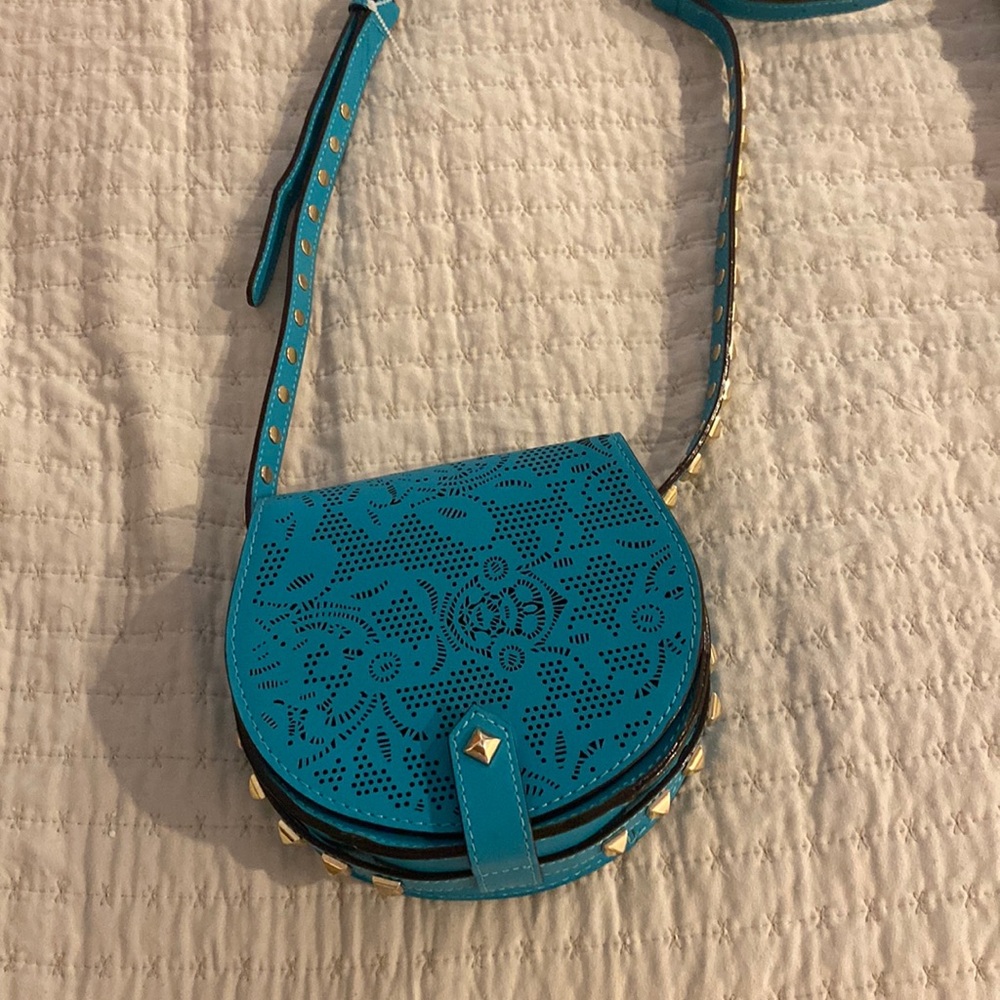 Rebecca Minkoff turquoise crossbody